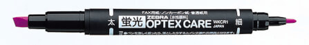ปากกาไฮไลท์ 2 หัว ZEBRA OPTEX CARE 10C แพ็ค 10 สี_10